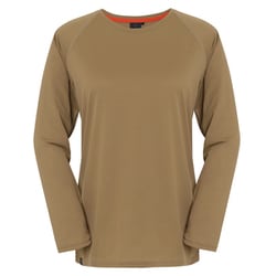 ウィメンズクイックドライロングスリーブティー Women's QD LS Tee 011069 B126 バターナッツ XLサイズ [アウトドア カットソー レディース]