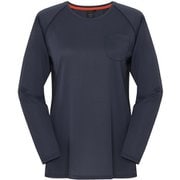 ウィメンズクイックドライロングスリーブティー Women's QD LS Tee 011069 S119 サルート Sサイズ [アウトドア カットソー レディース]