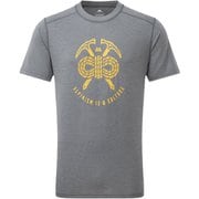 ヘッドポイント アルピニズム ティー HEADPOINT ALPINISM TEE 413727 F20 フリントグレー XLサイズ [アウトドア カットソー メンズ]