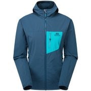 ウィメンズ・エコー・フーデッド・ジャケット WOMEN’S ECHO HOODED JACKET 416169 M11 マジョリカブルー Sサイズ [ソフトシェルジャケット レディース]