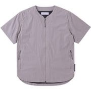 オクタライニングノハンソデカーディガン 021063 アクイロ サイズ二(S) [アウトドア カーディガン ユニセックス]