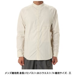 ダンガリーのバンドカラーシャツ ユニセックス シャツ キナリ サイズ一 021069