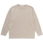 ロングスリーブのTシャツ ユニセックス カットソー ハイイロ サイズ五(XLサイズ) 021072