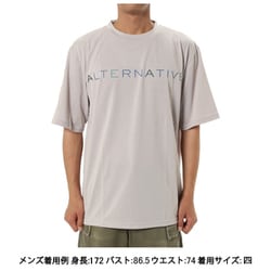 ショートスリーブのＴシャツ ユニセックス カットソー ハイイロ サイズ四 021074