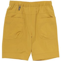 ソフトシェルのショーツ 022028 O45 オウドイロ サイズ三(M) [アウトドア ショートパンツ ユニセックス]