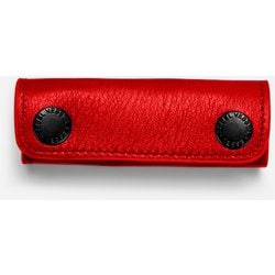 VESSEL GENUINE LEATHER HANDLE WRAP RED