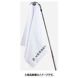 VESSEL MAGNETIC GOLF TOWEL2023 TW0221 WH