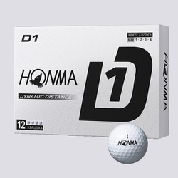 ヨドバシ.com - 本間ゴルフ HONMA D1ボール 2ピース ホワイト [ゴルフボール 1ダース 12球入り] 通販【全品無料配達】