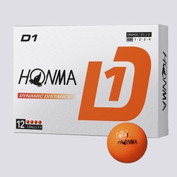 ヨドバシ.com - 本間ゴルフ HONMA D1ボール 2ピース オレンジ [ゴルフ