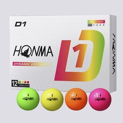 ヨドバシ.com - 本間ゴルフ HONMA D1ボール 2ピース マルチカラー