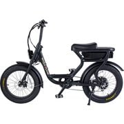 電動アシスト自転車 20インチ 10Ah 外装7段変速 New FUMA Matte Black