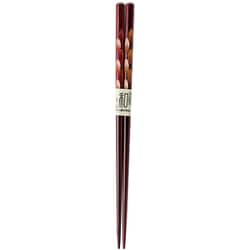 23C047 箸 亀甲彫 23.2cm G2117