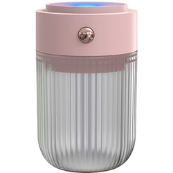 卓上用 ポータブルUSB超音波加湿器 ピンク USB250M3 PI