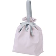 MO-1127-013 [クルリト コンパクトクーラー巾着バッグ 約幅37cm×奥行35cm×高さ14cm、持ち手/約幅3.5cm×長さ40cm 約9L パープル]