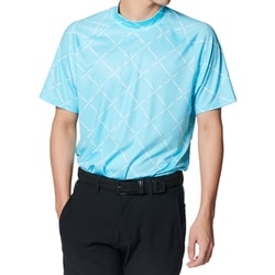 プレーオフ ショートスリーブ モックネック シャツ 1384831 914 Sky Blue/White MDサイズ [ゴルフ シャツ メンズ]
