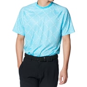 プレーオフ ショートスリーブ モックネック シャツ 1384831 914 Sky Blue/White MDサイズ [ゴルフ シャツ メンズ]