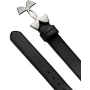 ロゴ バックル ベルト 1385560 001 Black/Black [ベルト]