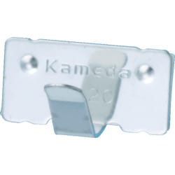 ES-20-SA-100P [カメダ 配線止め具 ハイステッカー （100個入） シルバー]