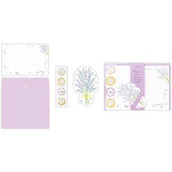 レターセット フルリール ラベンダー EES-833-923