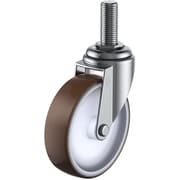 ET-125UR-W3/4-40 [ユーエイ ねじ込み式 自在 キャスター ウレタン 車輪径125mm Eタイプ ET型 ネジ寸法W3/4×40山数10]