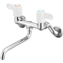 K11-1-W [SANEI ツーバルブ混合栓]