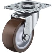 LG-50UR [ユーエイ プレート式 自在 キャスター ウレタン 車輪径50mm Lタイプ LG型 取付寸法46×35]