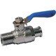 TRUSCO ミニボールバルブ ドレン型 R1/4×12mm MD212