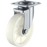 RJ2-100N [ユーエイ プレート式 自在 キャスター ナイロン 車輪径100mm Jタイプ RJ2型 取付寸法71×71（68×68）]
