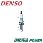 ハイパフォーマンス スパークプラグ IRIDIUMU POWER（イリジウムパワー） 型式：IK22 4輪車用スパークプラグ/1本 067700-8431