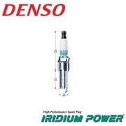 ハイパフォーマンス スパークプラグ IRIDIUMU POWER（イリジウムパワー） 型式：ITL20 4輪車用スパークプラグ （Taper Seat（碍子高56mm））/1本 267700-4991