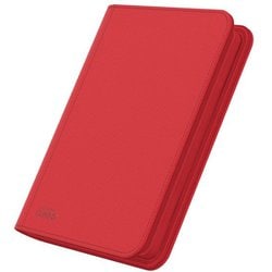 UGD010355　トレカ用　8ポケットバインダー レッド [トレーディングカード用品]