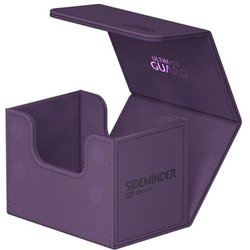 UGD011208　デッキケース 約80枚収納 パープル [トレーディングカード用品]