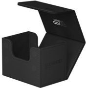 UGD011202　デッキケース 約80枚収納 ブラック [トレーディングカード用品]