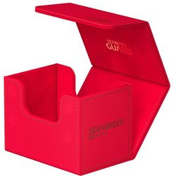 UGD011204　デッキケース 約80枚収納 レッド [トレーディングカード用品]