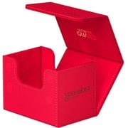 UGD011204　デッキケース 約80枚収納 レッド [トレーディングカード用品]