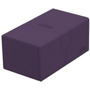 UGD011248　デッキケース 約200枚収納 ダイスケース付 パープル [トレーディングカード用品]