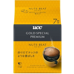 UCC GOLD SPECIAL PREMIUM ワンドリップコーヒー ナッツビート 7パック