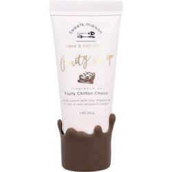 スウィーツメゾン フルーティ ホイップ ハンド＆ネイルクリーム フルーティーシフォンチョコの香り 30g