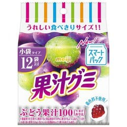 果汁グミ スマートパック ぶどう 163g