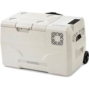 IPD-3B-W [ポータブル冷蔵冷凍庫 30L 持ち運べる冷蔵庫 車載用 節電モード切替可 スマホ充電できる ホワイト]