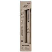 限定 ジェットストリームプライム ピーナッツ Peanuts スヌーピー ラテブラウン 0.5mm SXE3PRPN05LBR