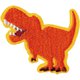 PIORG350 23088 [恐竜シルエット ワッペン ティラノサウルス]