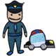 PIORG500 23316 [ワッペン おしごとシリーズ 警察官]