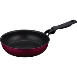 デュラブルシリーズ フライパン 24cm KFM レッド ガス火・IH対応 KFM024-R