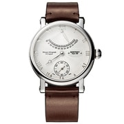 アジリス 手巻き メンズレザーバンド 正規品 2年保証 BR.AGL.43.WH.S.L