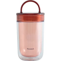 クリアボトル（ダブルウォール） スクリュータイプ 0.34L ブリック PPA-35XR