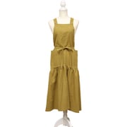 サーケル ロングドレスエプロン MOSS 17649