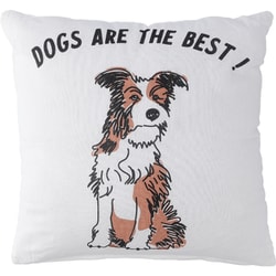 クッションカバー 45×45 DOGS ARE BEST 63879