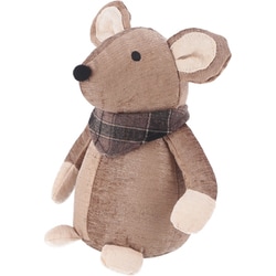 ハロッズ　ネズミ　人形　ドアストッパー　２体セット ハロッズ ネズミ 人形 ドアストッパー 2体セット