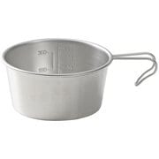 UH-0077 [シェラカップ ロッキーカップ 500ml 目盛り付き 螺旋仕上 ステンレス製 日本製 燕三条産]